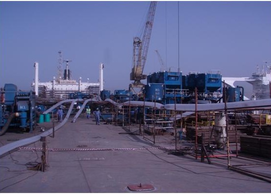 Main Deck Set Up - Dubai Coatings Limited